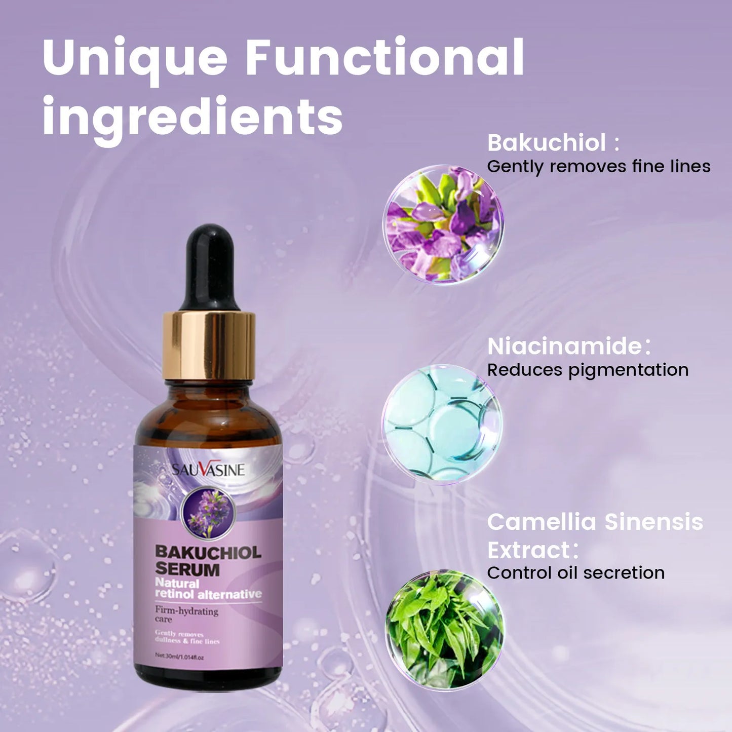 Natural Retinol Alternative Bakuchiol Serum