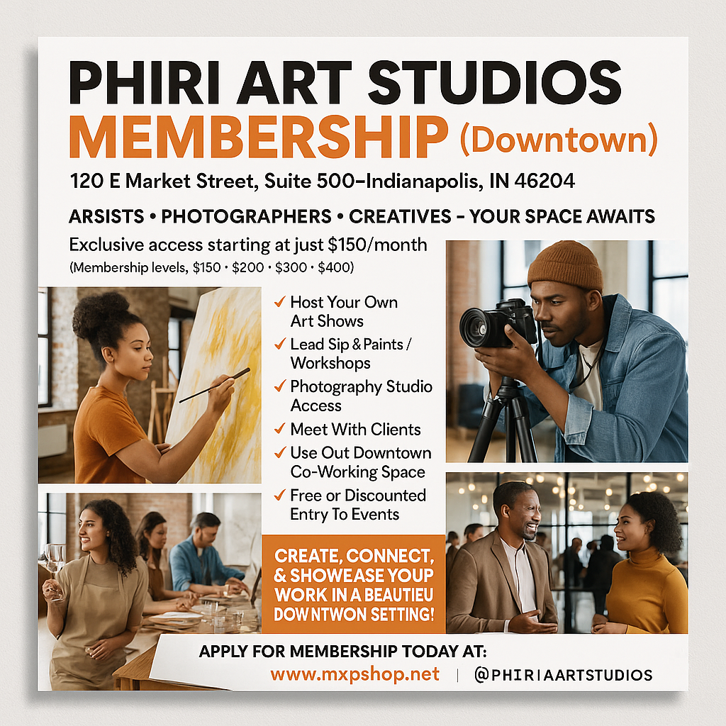 PHIRI ART MEMBERSHIP ( Downtown )
