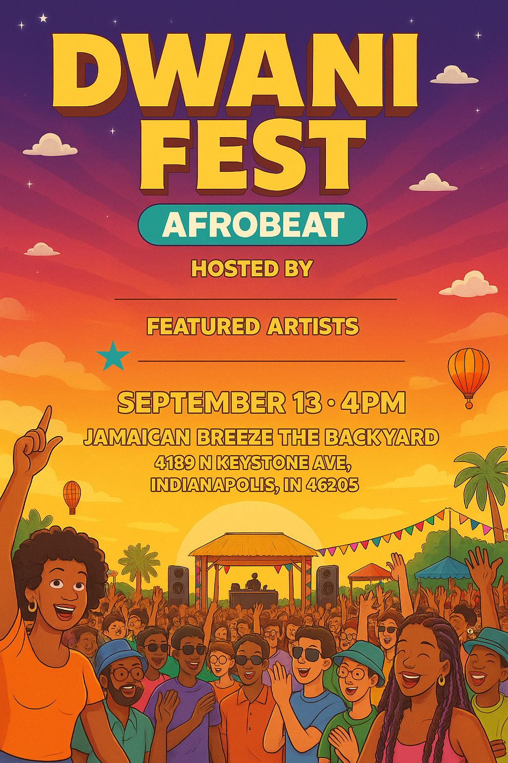 Afrobeats, Amapiano, Reggae, Latino (International Link Up Music Festival) Sept. 13th - Dwani Fest INDIANAPOLIS