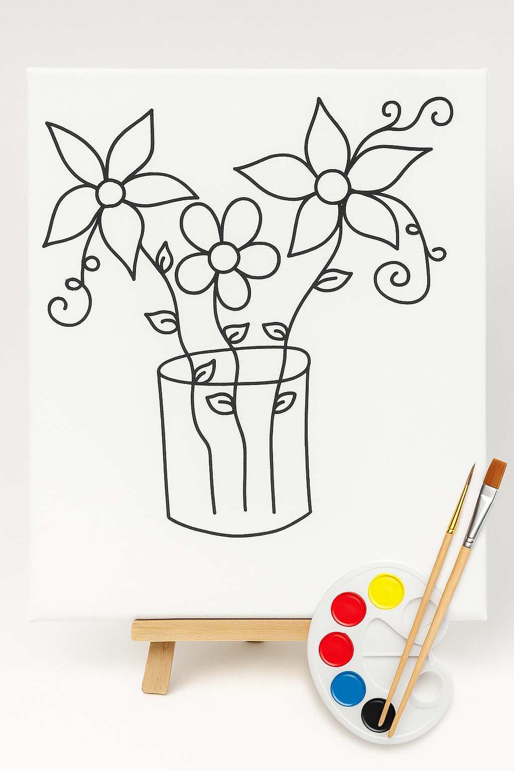 DIY Canvas Paint Kit
