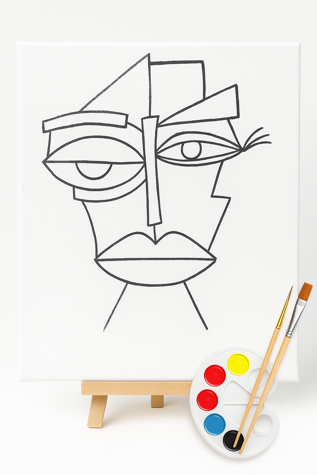 DIY Canvas Paint Kit
