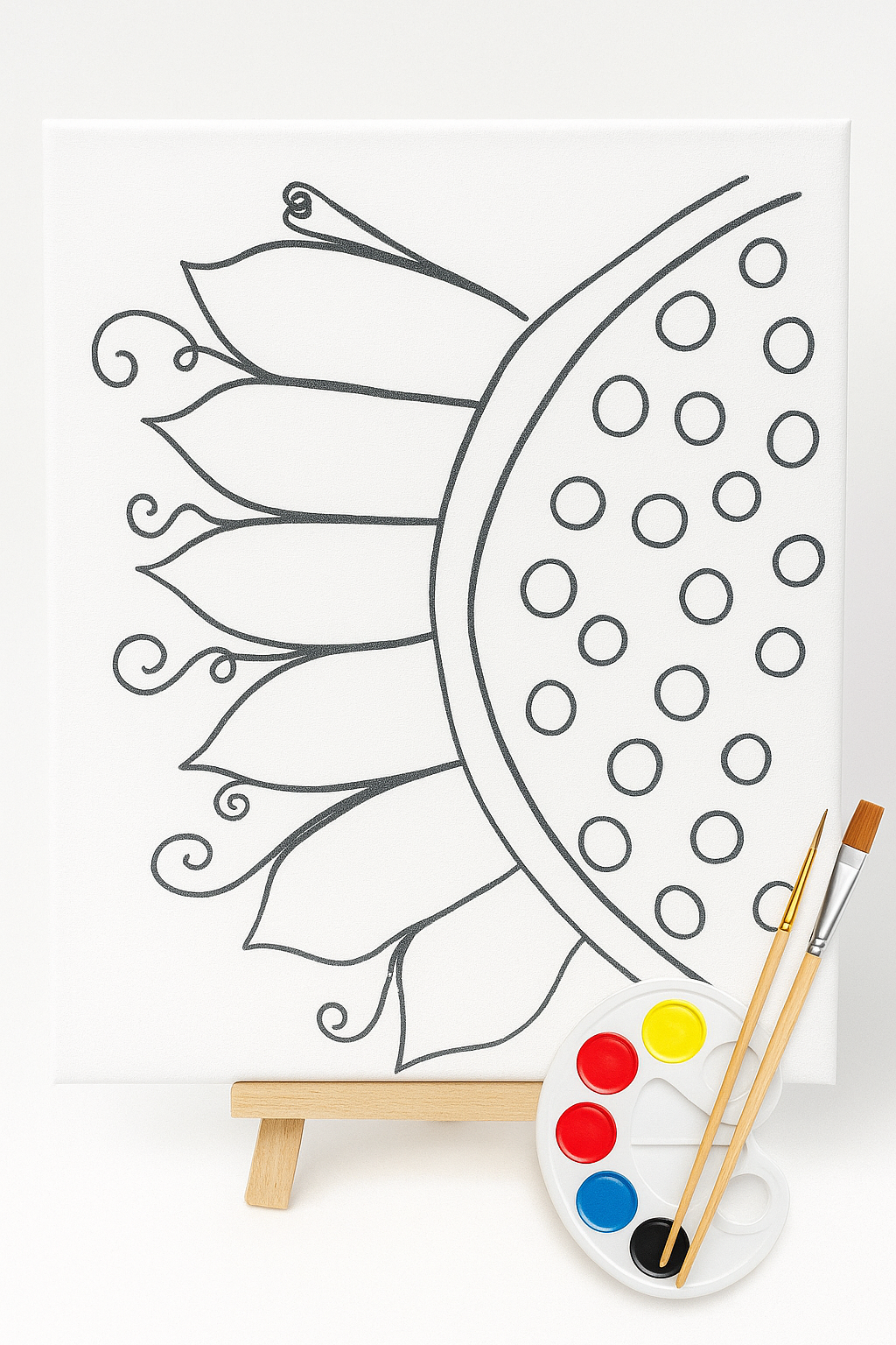 DIY Canvas Paint Kit