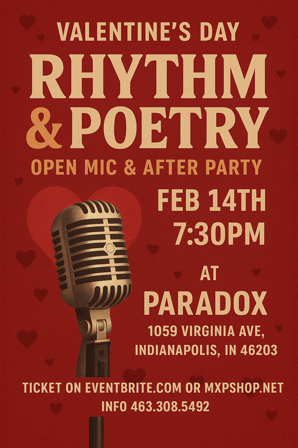 RHYTHM & POETRY INDIANAPOLIS AT MXP 2025 Series