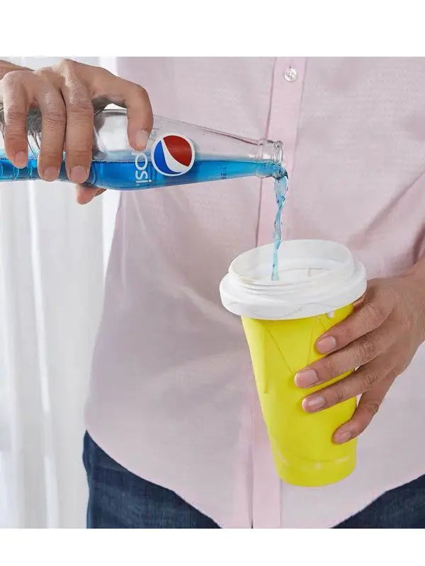 Portable Shaker Cup for Smoothies and Cold Drinks