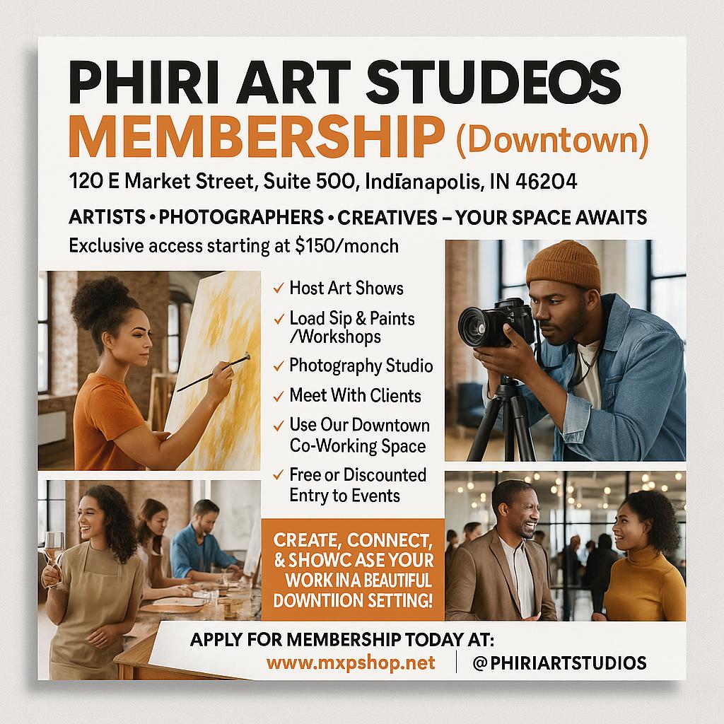 PHIRI ART MEMBERSHIP ( Downtown )