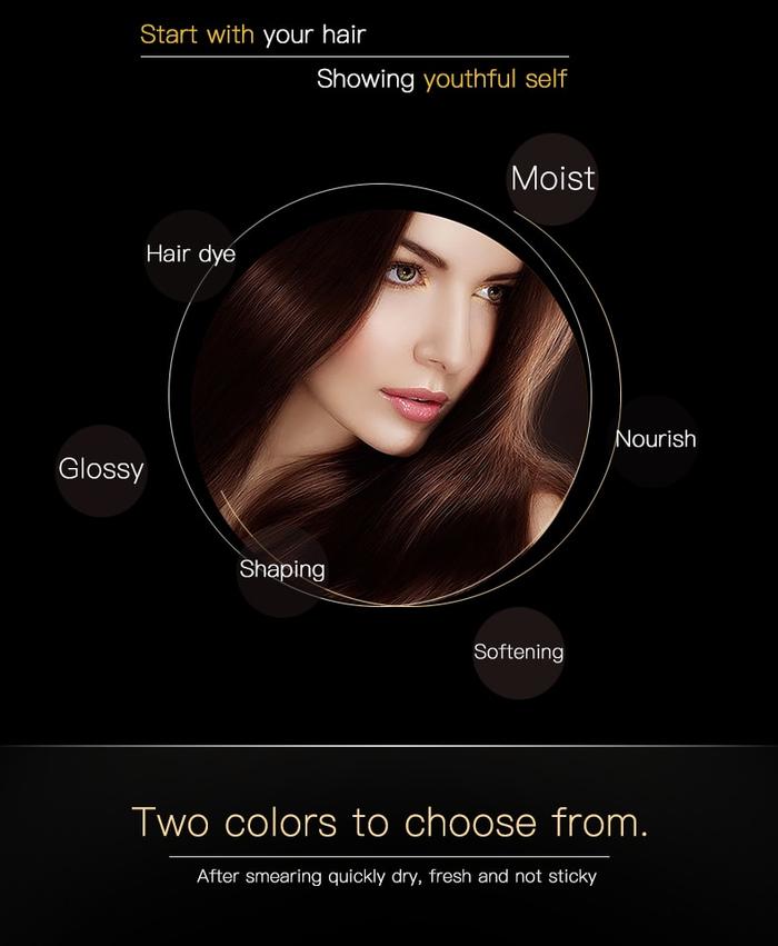 Hair Dye Stick for Quick Gray Coverage
