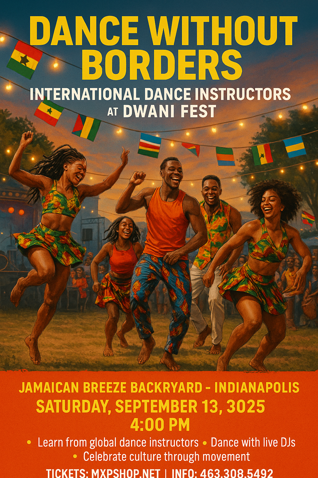 Afrobeats, Amapiano, Reggae, Latino (International Link Up Music Festival) Sept. 13th - Dwani Fest INDIANAPOLIS