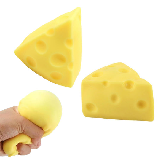 Cheese Squishy Toys - Stress Ball Squishy