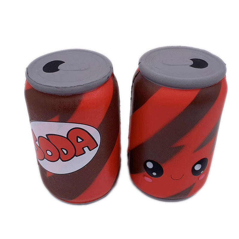 Slow Rebound Squishy Cola Novelty Toy for Kids