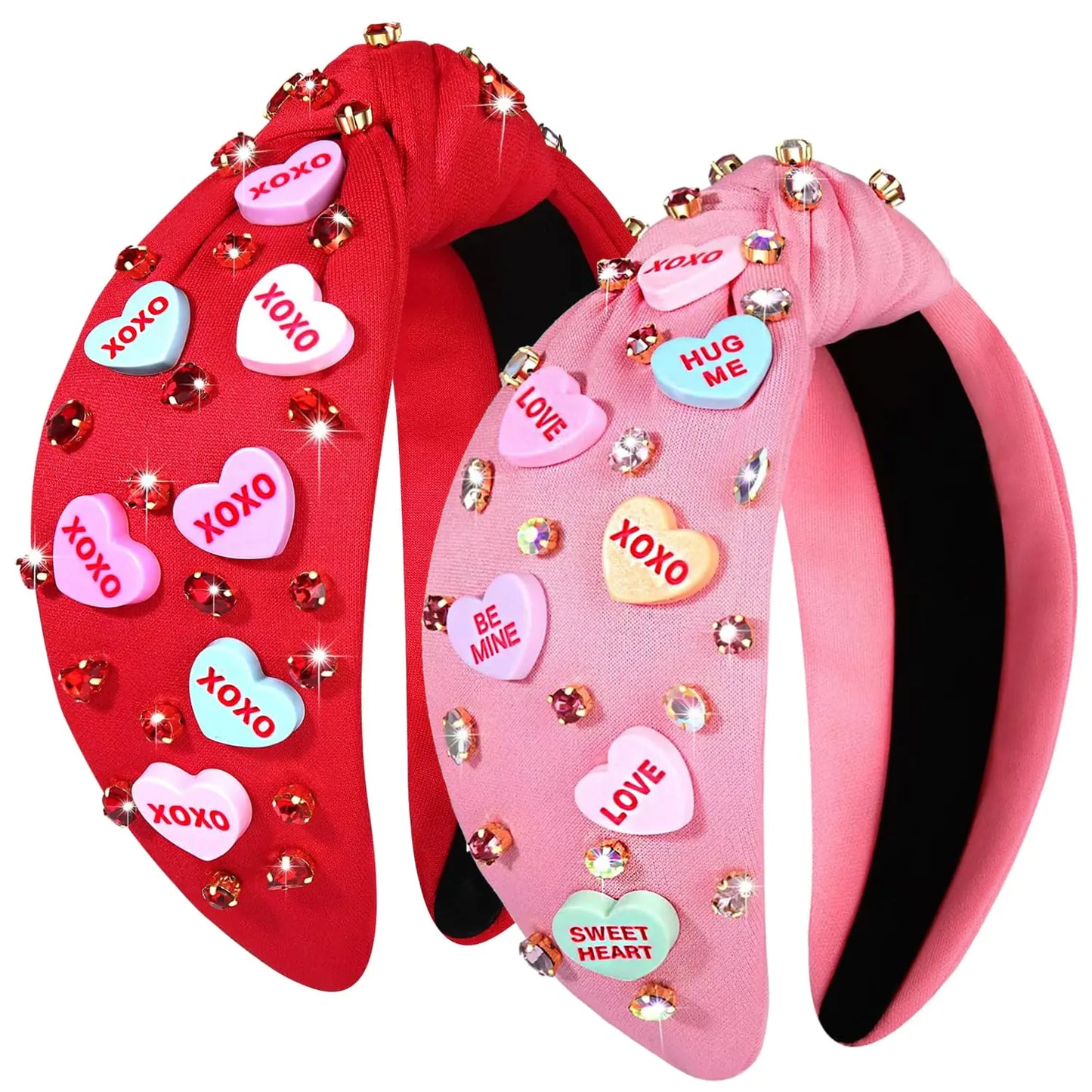 2PCS Valentines Day Headband for Women