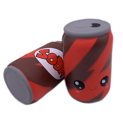 Slow Rebound Squishy Cola Novelty Toy for Kids