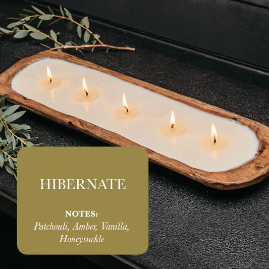 3-Wick Dough Bowl Soy Candle - Hibernate