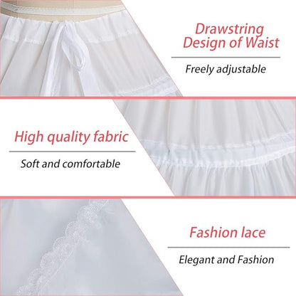 Petal Couture – Red Rose Petticoat (One Size)
