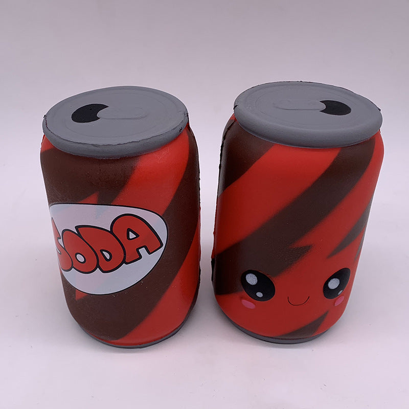 Slow Rebound Squishy Cola Novelty Toy for Kids