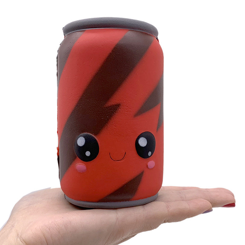 Slow Rebound Squishy Cola Novelty Toy for Kids
