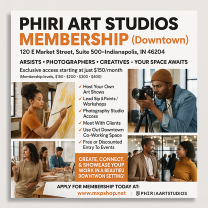 PHIRI ART MEMBERSHIP ( Downtown )