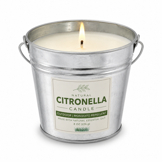 Citronella Candle | Outdoor | 8oz | Soy Wax