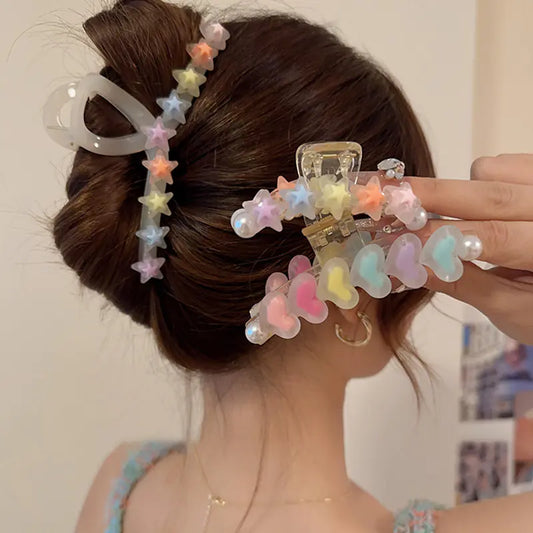 Beautiful trendy hair accessories