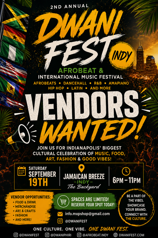 Become a Vendor or Sponsor- Dwani Fest '26 Indianapolis