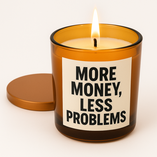 Funny Phrase Candles 8 oz soy wax candle