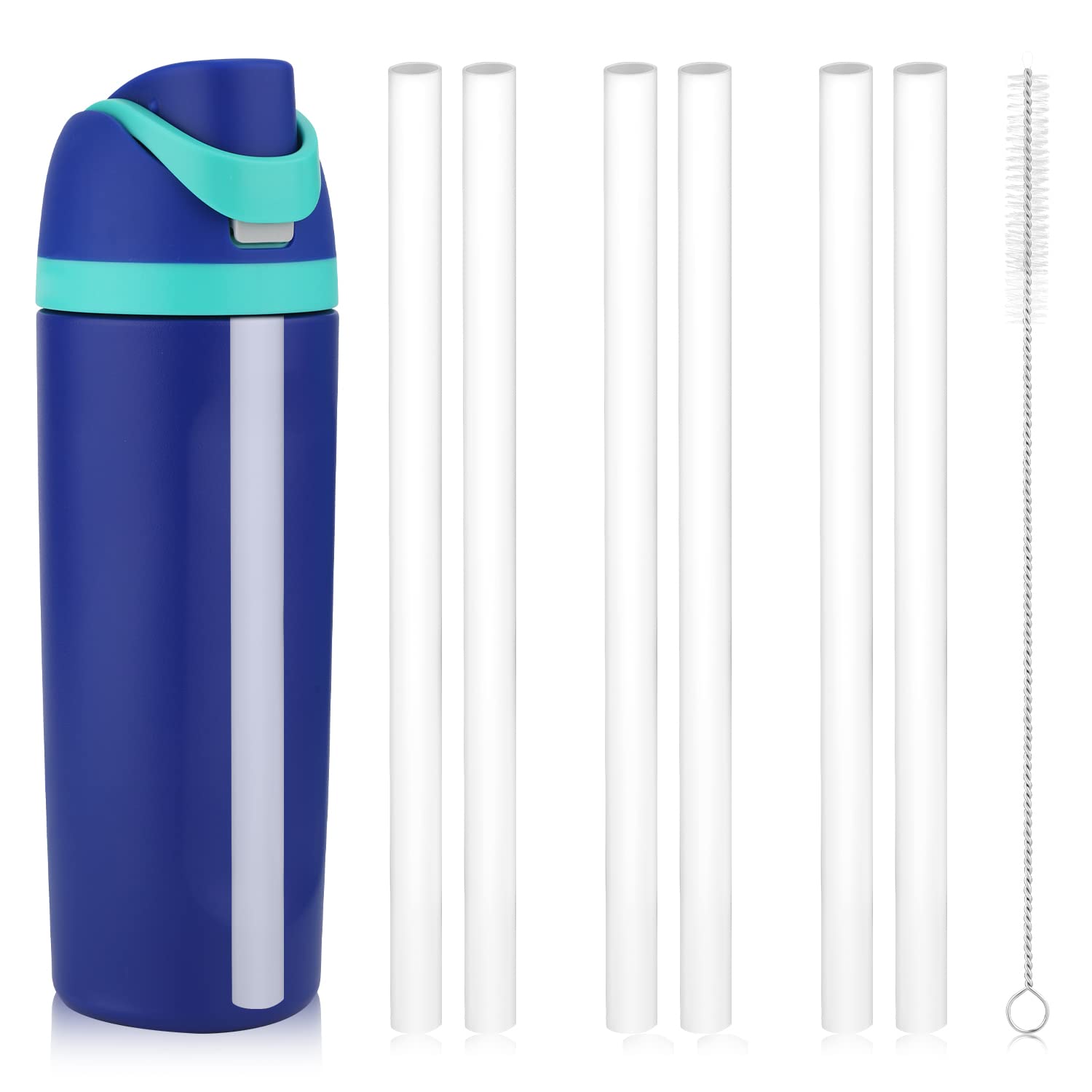 Replacement Straws for Owala FreeSip 19oz | 6-Pack with Brush