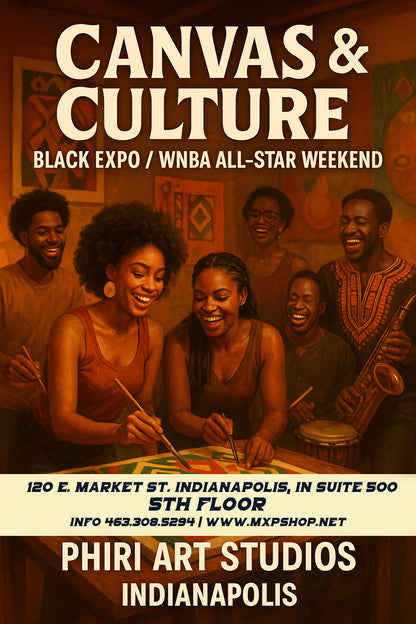 Sip & Paint + Candle Making Workshop (Downtown Indy) WNBA All-Star Weekend is here