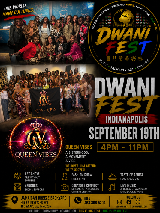 Queen Vibes at Dwani Fest | Saturday Sept. 19th 4PM-11PM