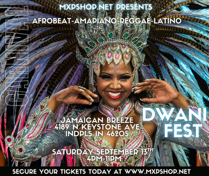Afrobeats, Amapiano, Reggae, Latino (International Link Up Music Festival) Sept. 13th - Dwani Fest INDIANAPOLIS