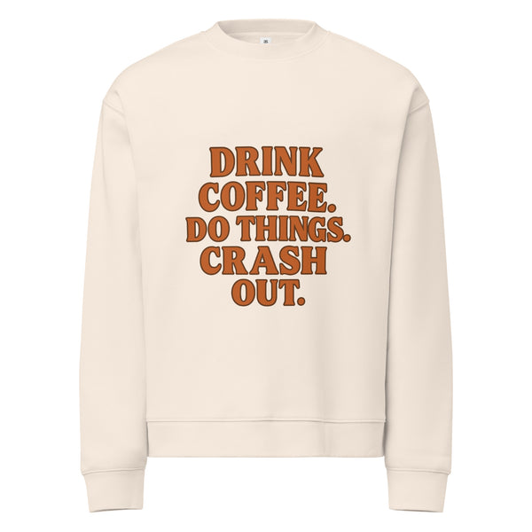 Coffee Crash Out - Unisex Crew Neck Sweatshirt – MXP SHOP
